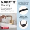imageDelta Faucet Nicoli USpout 2Handle Bathroom Faucet Matte Black 3Hole Bathroom Sink Faucet Matte Black 25849LFBLChampagne Bronze