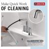 imageDelta Faucet Nicoli USpout 2Handle Bathroom Faucet Matte Black 3Hole Bathroom Sink Faucet Matte Black 25849LFBLChrome