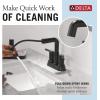imageDelta Faucet Nicoli USpout 2Handle Bathroom Faucet Matte Black 3Hole Bathroom Sink Faucet Matte Black 25849LFBLMatte Black