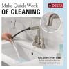 imageDelta Faucet Nicoli USpout 2Handle Bathroom Faucet Matte Black 3Hole Bathroom Sink Faucet Matte Black 25849LFBLStainless