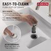 imageDelta Faucet Nicoli USpout 2Handle Bathroom Faucet Matte Black 3Hole Bathroom Sink Faucet Matte Black 25849LFBLStainless