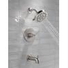 imageDelta Faucet Saylor 14 Series Gold Tub and Shower Faucet Combo Bathtub and Shower Trim System Shower Trim Kit Bathtub Faucet Set Shower Tub Faucet Champagne Bronze T14435CZ Valve Not IncludedStainless