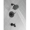 imageDelta Faucet Saylor 14 Series Gold Tub and Shower Faucet Combo Bathtub and Shower Trim System Shower Trim Kit Bathtub Faucet Set Shower Tub Faucet Champagne Bronze T14435CZ Valve Not IncludedMatte Black
