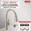 imageDelta Faucet Spargo Brushed Nickel Kitchen Faucet Kitchen Faucets with Pull Down Sprayer Kitchen Sink Faucet Faucet for Kitchen Sink Soap Dispenser SpotShield Stainless 19964ZSPSDDSTSpotShield Brushed Nickel