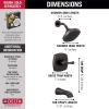 imageDelta Faucet Stryke 14 Series SingleFunction Tub and Shower Trim Kit Shower Faucet SingleSpray H2Okinetic Shower Head Matte Black T14476BL Valve Not IncludedVenetian Bronze
