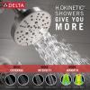 imageDelta Faucet Tetra 17 Series DualFunction Gold Tub and Shower Faucet Set with In2ition 2in1 Shower Head with Handheld Spray Lumicoat Champagne Bronze T17489CZPR Valve Not IncludedBrushed Nickel