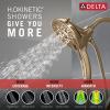 imageDelta Faucet Tetra 17 Series DualFunction Gold Tub and Shower Faucet Set with In2ition 2in1 Shower Head with Handheld Spray Lumicoat Champagne Bronze T17489CZPR Valve Not IncludedChampagne Bronze