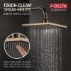 imageDelta Faucet Vero 14 Series SingleFunction Shower Trim Kit with SingleSpray TouchClean Rain Shower Head Champagne Bronze 20 GPM Water Flow T14253CZWE Valve Not IncludedChampagne Bronze