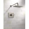 imageDelta Faucet Vero 14 Series SingleFunction Shower Trim Kit with SingleSpray TouchClean Rain Shower Head Stainless T14253SS Valve Not IncludedStainless
