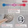 imageDelta Faucet Vero 14 Series SingleFunction Shower Trim Kit with SingleSpray TouchClean Rain Shower Head Stainless T14253SS Valve Not IncludedVenetian Bronze