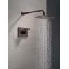 imageDelta Faucet Vero 17 Series DualFunction Shower Trim Kit with SingleSpray TouchClean Rain Shower Head Champagne Bronze 20 GPM Water Flow T17253CZWE Valve Not IncludedVenetian Bronze
