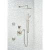 imageDelta Faucet Vero 17T Series DualFunction Shower Trim Kit with SingleSpray TouchClean Rain Shower Head Champagne Bronze T17T253CZ Valve Not IncludedChampagne Bronze