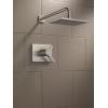 imageDelta Faucet Vero 17T Series DualFunction Shower Trim Kit with SingleSpray TouchClean Rain Shower Head Champagne Bronze T17T253CZ Valve Not IncludedStainless
