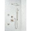 imageDelta Faucet Vero 17T Series DualFunction Shower Trim Kit with SingleSpray TouchClean Rain Shower Head Champagne Bronze T17T253CZ Valve Not IncludedVenetian Bronze