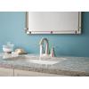 imageDelta Lahara Centerset Brushed Gold Bathroom Faucet 4 Inch 3 Hole Bathroom Sink Faucet for Vanity Metal PushPop Drain Assembly Champagne Bronze 2538CZMPUDSTStainless