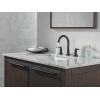 imageDelta Saylor Brushed Gold Bathroom Faucet 3 Hole 8 Inch Widespread Bathroom Sink Faucet for Vanity Metal PushPop Drain Assembly Champagne Bronze 3535CZMPUDSTMatte Black