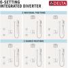 imageDelta T27T859PN Trinsic Diverter Trim Polished NickelPolished Nickel