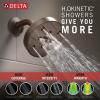 imageDelta Trinsic 14 Series SingleFunction H2Okinetic Bathtub and Shower Faucet Set Polished Nickel Shower Head and Handle Valve Trim Kit Polished Nickel T14459PN Valve Not IncludedVenetian Bronze