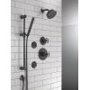 imageDelta Trinsic 6Setting Diverter Valve Trim Kit with Wheel Handle Polished Nickel Shower Handle Diverter Kit Polished Nickel T11958PN Valve Not IncludedMatte Black