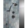 imageDelta Trinsic 6Setting Diverter Valve Trim Kit with Wheel Handle Polished Nickel Shower Handle Diverter Kit Polished Nickel T11958PN Valve Not IncludedMatte Black