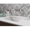imageDelta Trinsic Wall Mount Bathroom Faucet 3 Hole Chrome Bathroom Sink Faucet for Wall Chrome T3554LFLHPWL Valve and Handles Not IncludedChrome