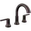 imageDELTA 3559CZMPUDST Trinsic Widespread 500 x 1600 x 500 inches Champagne BronzeVenetian Bronze