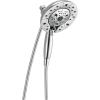 imageDelta FAUCET 58480PR25PK Universal Showering Components Combo Lumicoat Chrome 25 GPM Water FlowChrome