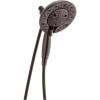 imageDelta Faucet 5Spray In2ition Dual Shower Head with Handheld Spray H2Okinetic Oil Rubbed Bronze Shower Head with Hose Showerheads Handheld Shower Heads Venetian Bronze 58480RB25PK