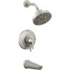 imageDelta Faucet Galeon 14 Series Matte Black Tub Shower Faucet Set with H2Okinetic Shower Head Shower Trim Kit Matte Black Shower Faucet Bathtub Faucet Set Matte Black T14472BL Valve Not IncludedLumicoat Stainless