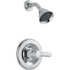 imageDelta Faucet Lahara 14 Series SingleHandle Shower Faucet Shower Trim Kit with 5Spray TouchClean Shower Head Stainless T14238SS Valve Not IncludedChrome