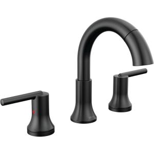 imageDELTA 3559CZMPUDST Trinsic Widespread 500 x 1600 x 500 inches Champagne BronzeMatte Black