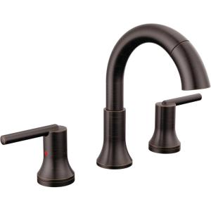 imageDELTA 3559CZMPUDST Trinsic Widespread 500 x 1600 x 500 inches Champagne BronzeVenetian Bronze