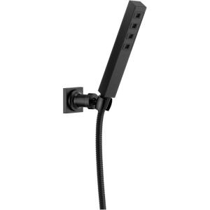 imageDELTA FAUCET 55567BL H2Okinetic Adjustable Wall Mount Hand Shower Handshower Matte BlackMatte Black