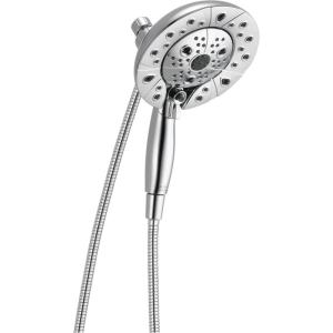 imageDelta FAUCET 58480PR25PK Universal Showering Components Combo Lumicoat Chrome 25 GPM Water FlowChrome