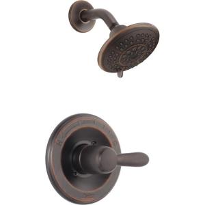 imageDelta Faucet Lahara 14 Series SingleHandle Shower Faucet Shower Trim Kit with 5Spray TouchClean Shower Head Stainless T14238SS Valve Not IncludedVenetian Bronze