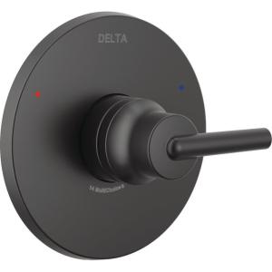 imageDelta T14058PN Trinsic Diverter Trim Polished NickelMatte Black