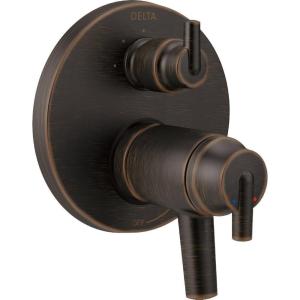 imageDelta T27T859PN Trinsic Diverter Trim Polished NickelVenetian Bronze