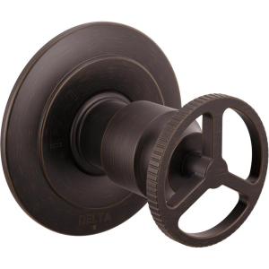 imageDelta Trinsic 6Setting Diverter Valve Trim Kit with Wheel Handle Polished Nickel Shower Handle Diverter Kit Polished Nickel T11958PN Valve Not IncludedVenetian Bronze