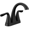 imageDelta Faucet Arvo Gold Bathroom Faucet Centerset Bathroom Faucet Gold Bathroom Sink Faucet Drain Assembly Included Champagne Bronze 25840LFCZMatte Black