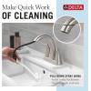 imageDelta Faucet Arvo Gold Bathroom Faucet Centerset Bathroom Faucet Gold Bathroom Sink Faucet Drain Assembly Included Champagne Bronze 25840LFCZSpotShield Brushed Nickel