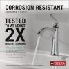 imageDelta Faucet Geist Matte Black Faucet Single Hole Faucet Black Black Faucets for Sink 1 Hole Sink Faucet Drain Assembly Included Matte Black 15864LFBLChrome