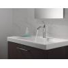 imageDelta Faucet Geist Matte Black Faucet Single Hole Faucet Black Black Faucets for Sink 1 Hole Sink Faucet Drain Assembly Included Matte Black 15864LFBLChrome
