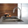 imageDelta Faucet Trinsic Gold Kitchen Faucet Kitchen Faucets with Pull Down Sprayer Kitchen Sink Faucet Gold Faucet for Kitchen Sink with Magnetic Docking Spray Head Champagne Bronze 9159CZLSDSTChrome