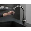 imageDelta Faucet Trinsic Gold Kitchen Faucet Kitchen Faucets with Pull Down Sprayer Kitchen Sink Faucet Gold Faucet for Kitchen Sink with Magnetic Docking Spray Head Champagne Bronze 9159CZLSDSTBlack Stainless