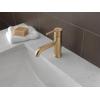 imageDelta Faucet Trinsic Single Hole Bathroom Faucet Gold Bathroom Faucet Single Handle Bathroom Faucet Metal Drain Assembly Champagne Bronze 559LFCZMPUChampagne Bronze