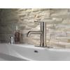 imageDelta Faucet Trinsic Single Hole Bathroom Faucet Gold Bathroom Faucet Single Handle Bathroom Faucet Metal Drain Assembly Champagne Bronze 559LFCZMPUStainless
