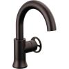 imageDelta Faucet Trinsic Single Hole Bathroom Faucet Gold Bathroom Faucet Single Handle Bathroom Sink Faucet Diamond Seal Technology Drain Assembly Champagne Bronze 558HARCZDSTVenetian Bronze