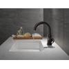 imageDelta Faucet Trinsic Single Hole Bathroom Faucet Gold Bathroom Faucet Single Handle Bathroom Sink Faucet Diamond Seal Technology Drain Assembly Champagne Bronze 558HARCZDSTVenetian Bronze