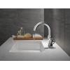 imageDelta Faucet Trinsic Single Hole Bathroom Faucet Gold Bathroom Faucet Single Handle Bathroom Sink Faucet Diamond Seal Technology Drain Assembly Champagne Bronze 558HARCZDSTChrome