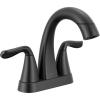 imageDelta Faucet Arvo Gold Bathroom Faucet Centerset Bathroom Faucet Gold Bathroom Sink Faucet Drain Assembly Included Champagne Bronze 25840LFCZMatte Black